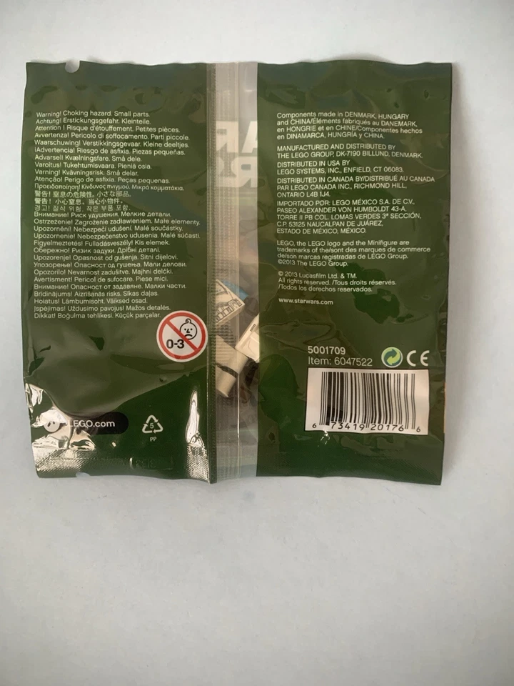 LEGO Star Wars Clone Trooper Teniente 5001709 - Minifigura Retirada Nueva Sellada Foto 2 de 2