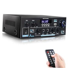 Stereo Amplifier Home Audio, Bluetooth 5.0 Max 600W Power Stereo Receivers AK55
