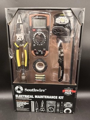 Southwire EM-KIT 8pc Electrical Maintenance Tool Kit w Multimeter