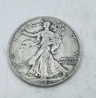 1942 Walking Liberty Half Dollar Coin Circulated/Ungraded