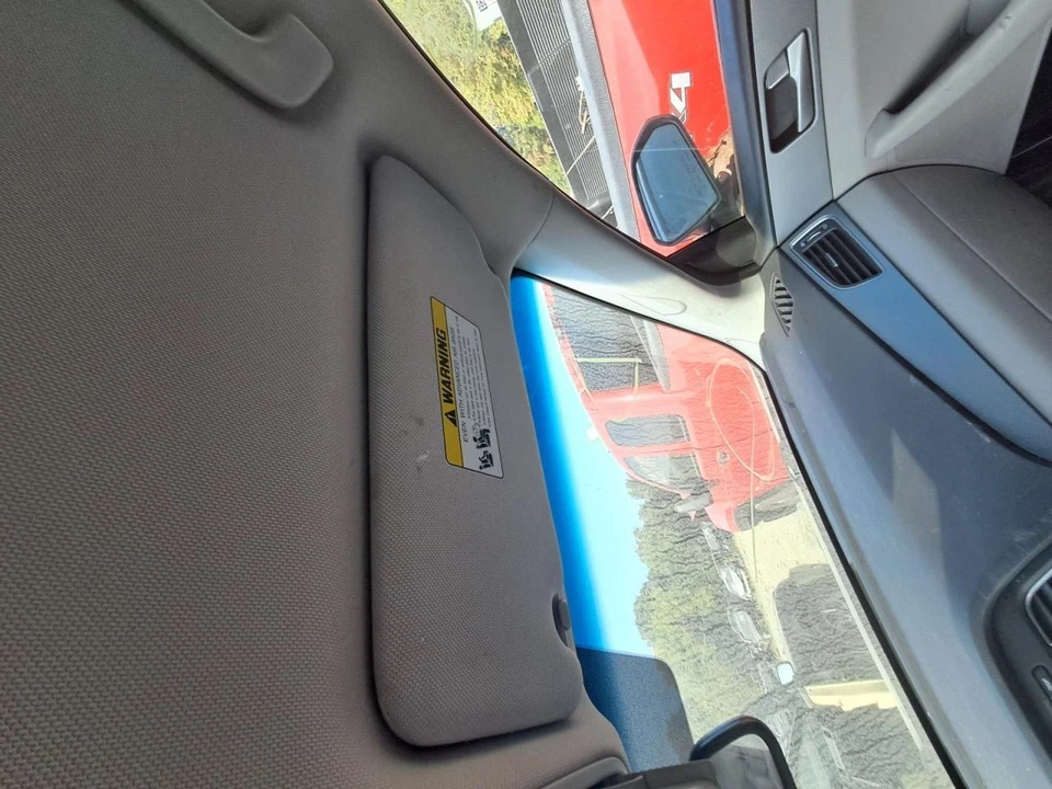 2016 Hyundai Sonata Passenger Sun Visor Gray Used 4DR SED 268-11976R - Image 2 of 4