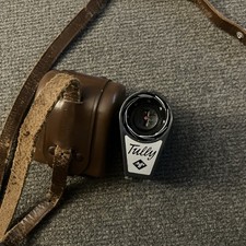 Vintage Agfa Tully Camera Flash W/ Case
