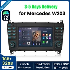 For Mercedes Benz CLK280 CLK500 C230 C240 C320 Car Stereo Radio Android GPS Navi