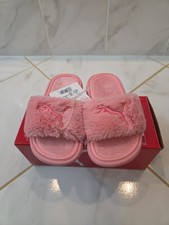 Puma Cool Cat Faux Fur Slide Sandal Toddler Sz 11C NEW