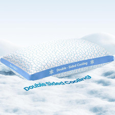 Cooling Pillows for Hot Sleeping, Shredded Memory Foam Pillows Standard Size Set