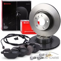 Brembo Bremsscheiben Ø330 +BelÄGe +Kontakt Hinten FÜR BMW X3 F25 X4 F26