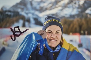 Anna Swenn Larsson (SWE Ski Alpin Olympia Bronze 2026) Foto