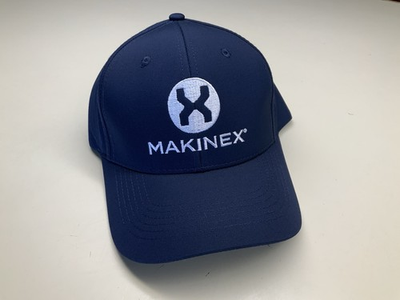 #ad Makinex Navy Blue Trucker Hat. Snap Back. $15.00