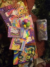LISA FRANK X Morphe 35b Palettes, Brushes, Etc. Vintage Rainbow Chaser Luggage