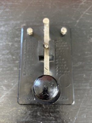 Sammlerstück Vintage Bakelit Morsecode Maschine England Made