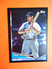 Ted Williams - 2024 Topps Black Baseball card #202 - Boston Red Sox - outfield