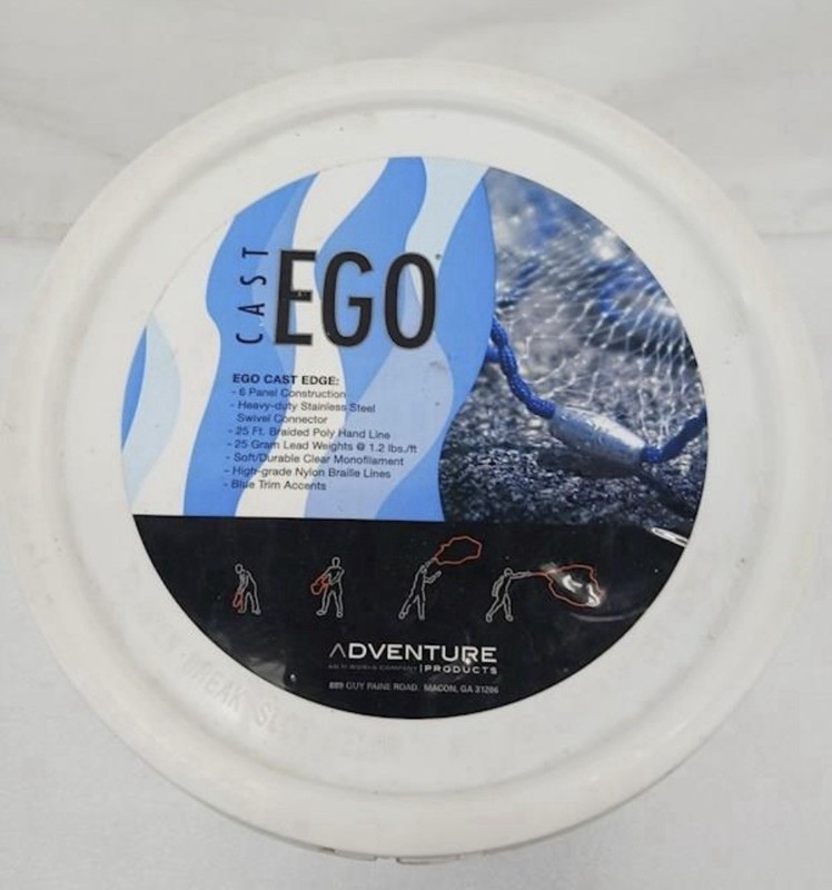 Ego Adventure cast Net 12’ 1/2”