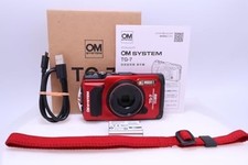 OM SYSTEM OLYMPUS Tough TG-7 Red 12.0MP Compact Digital Camera w/Box