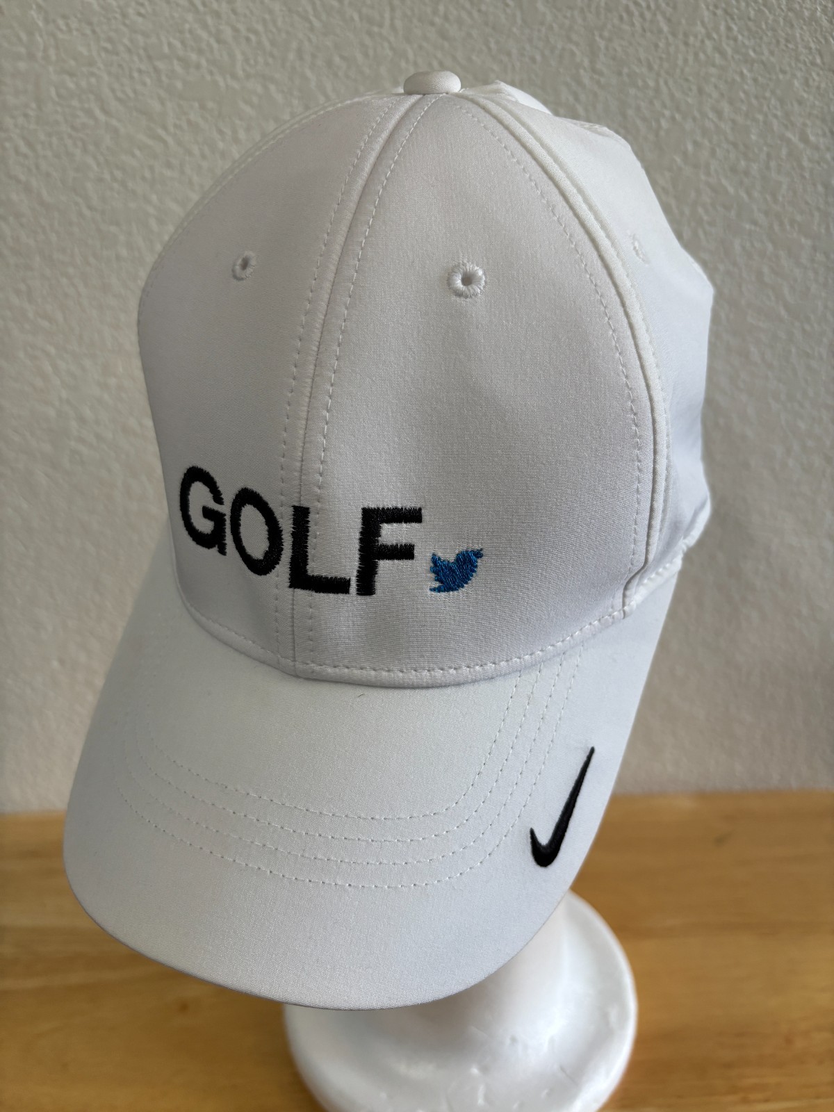 Hat Cap With Golf And Original Twitter Bird Logo