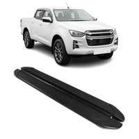 Trittbretter Seitenschweller FüR Isuzu D-Max Iii 2019-2026 Schwarz Aluminium