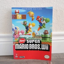 New Super Mario Bro's Wii Premiere Edition (Official Game Guide Prima Nintendo)
