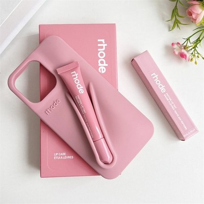  ''Summer Lip Gloss'' & 3D Silicone Case for iPhone 17 Pro Max 16 15 14 13 12