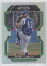 2022 Panini Prizm Draft Picks Silver Prizm Javier Santos #PDP211 z5b