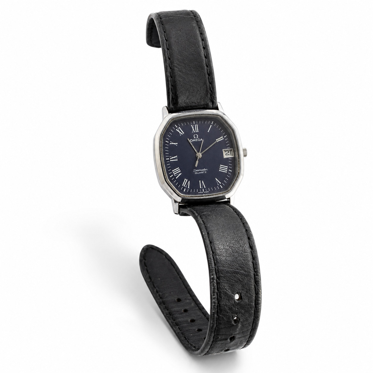 OMEGA Seamaster Octagonal Face In Navy
