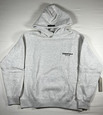 Fear of God Essentials Hoodie XL Light Oatmeal SS22  New With Tags