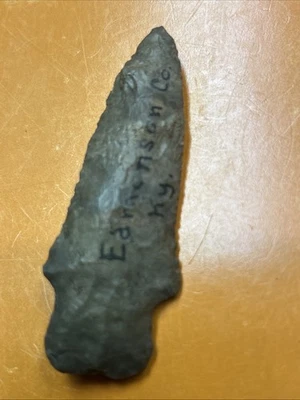 Kentucky Fine Edgewood Spear, Arrowhead , Knife Special ex E. Mountenot - Image 1 of 4