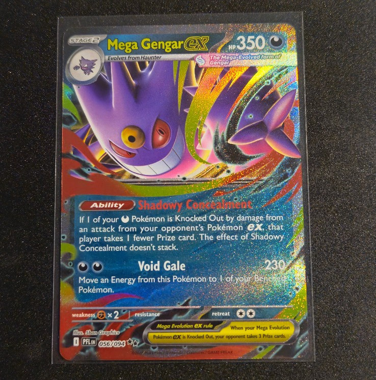Pokemon - Mega Gengar EX - Phantasmal Flames - 56/94