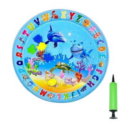 Water Sensory Play Mat for Cats Dogs Napping Pad Inflatable Bed