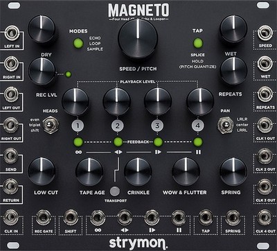 Strymon Magneto Four Head dTape Echo, Reverb & Looper Effect Unit