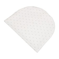White Cotton Infant Hat Newborn Baby Cap Lightweight and