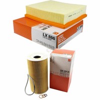 Mahle / Knecht Set Filterpaket Luftfilter LX 886 ÖLfilter OX 126D