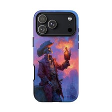 For iPhone / Galaxy / Pixel   Skeleton Pirate Sunset Rum Phone Case