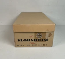Vintage Empty Florsheim Shoe Box 1970s