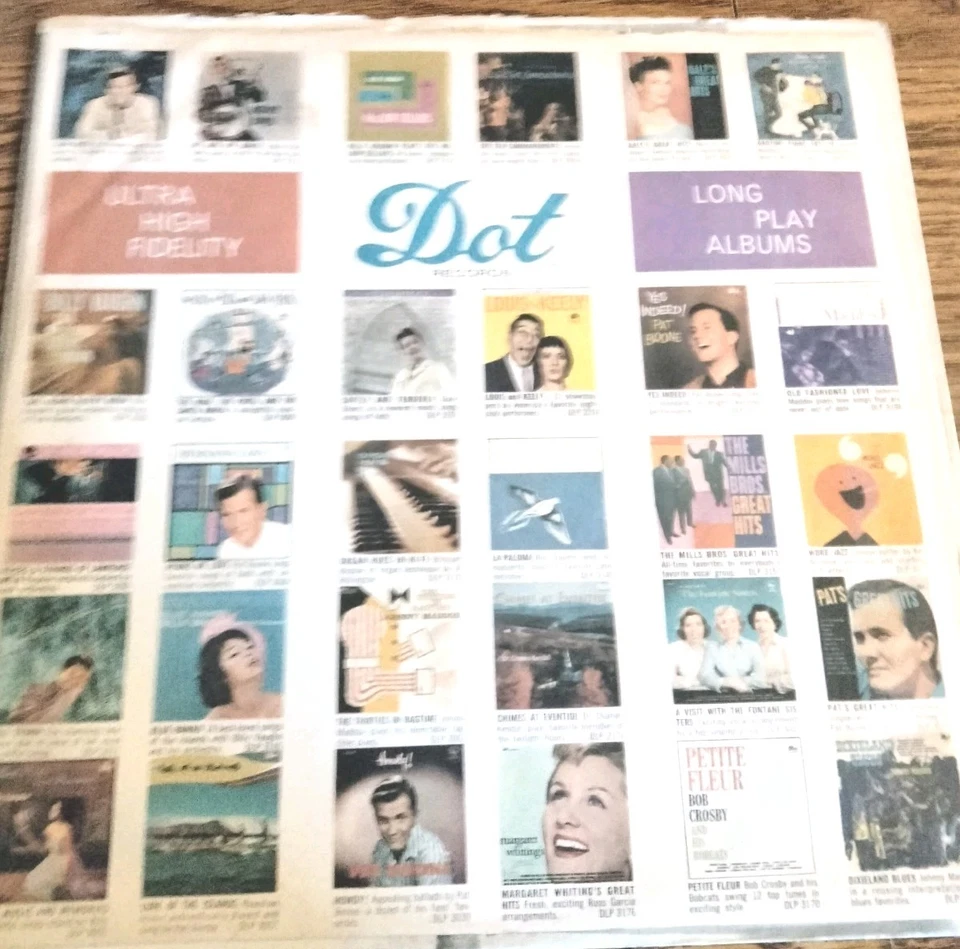 Walter Brennan Dutchman's Gold LP Vinyl Orig Dot Deep Groove w/Inner Sleeve Foto 3 de 4