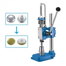 Popular High Quality Manual Hand Press Fabric Covered Button Making Machine