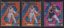 2024-25 Panini Mosaic (LOT x3) JALEN BRUNSON Orange /249 Pink /175 Prizm JMP9