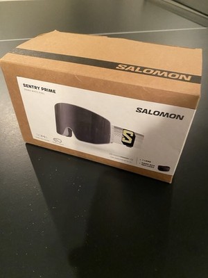 Solomon Sentry Prime Goggles Snowboard White Frame 2 Lenses Magnetic Brand New