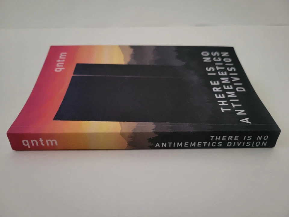 2021 THERE IS NO ANTIMEMETICS DIVISION QNTM 1ST EDITION PAPERBACK BOOK OOP VG+ - Image 3 of 4