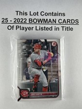 Votto, Joey - 2022 Bowman Paper - 25 Card Lot 