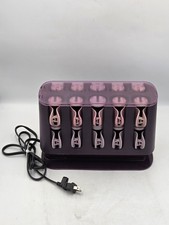 Remington H9100 Hot Rollers Curlers 20 Purple/Pink Ceramic Rollers
