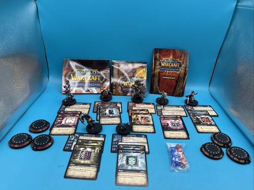World Of Warcraft Starter Set Plus 3 Additional Characters Complete