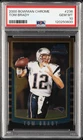 2000 BOWMAN CHROME #236 TOM BRADY ROOKIE RC PSA 10