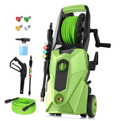 #ad Electric Pressure Washer 5000 PSI2.8 GPM Power Washer with Foam Green $209.25
