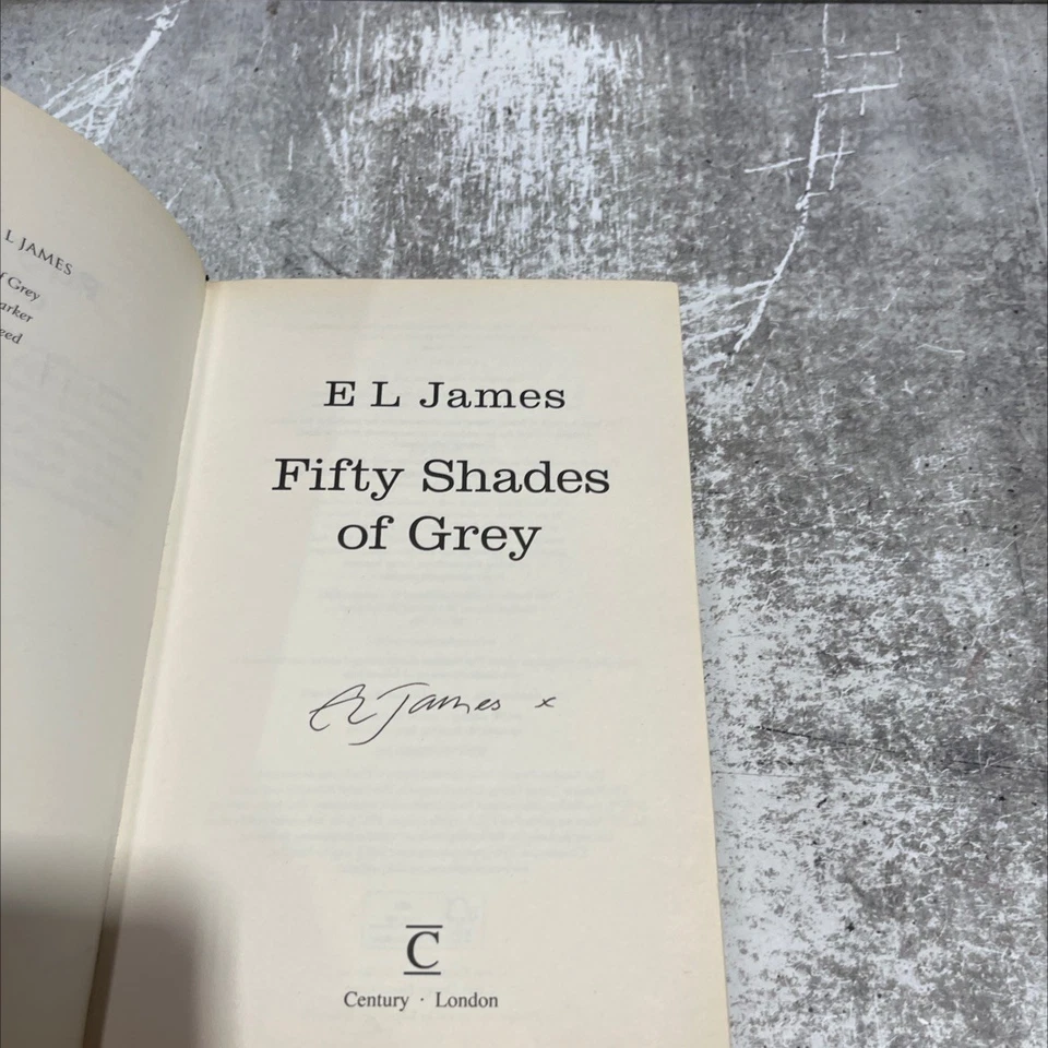 fifty shades of grey book, by EL James, 2012 Hardcover - Image 2 of 4