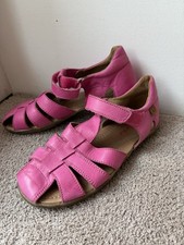 Naturino Mädchen Leder Sandalen Gr.35 Pink neu