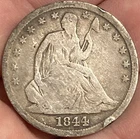 1844-O Seated Liberty Half Dollar Good Details
