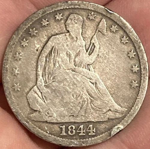 1844-O Seated Liberty Half Dollar Good Details
