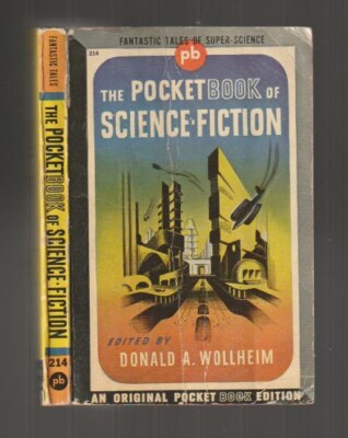 G622 The Pocketbook Of Science Fiction 214 Vintage Paperback Book 