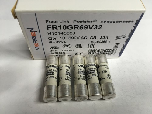 FERRAZ SHAWMUT MERSEN FR10GR69V32 32A 690V Fuse JPSF851 Qty of 1/5/10 - Picture 6 of 7