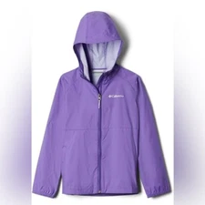 Columbia NEW Switchback II Grape Gum Purple Rain Jacket Youth Size XS 6-7