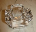 Vintage Orrefors Sweden Heavy Crystal Glass Max Votive Candle Holder — photo 4